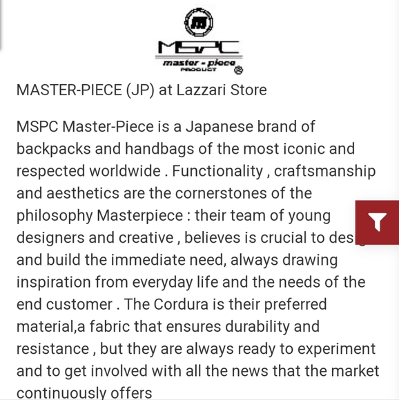 Original master piece MSPC made in japan bag -imported- cordura denim - Picture 16 of 16